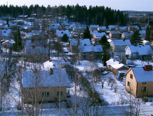 Frontmannahus i Finland