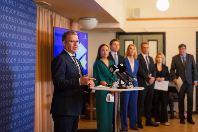 Samlingspartiets ordförande Petteri Orpo